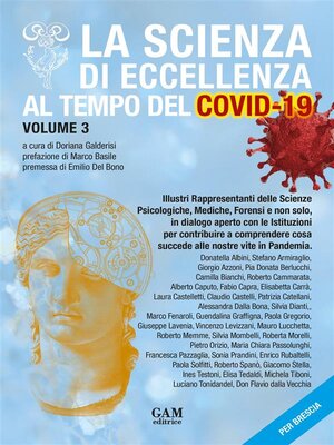 cover image of La scienza di eccellenza al tempo del Covid-19--volume 3